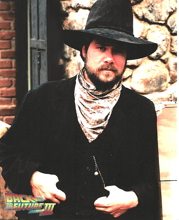 Townsman Portrait – Back to the Future Part III Photo Signed by Michael Klastorin